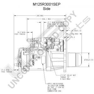 Prestolite Starter  M125 24V