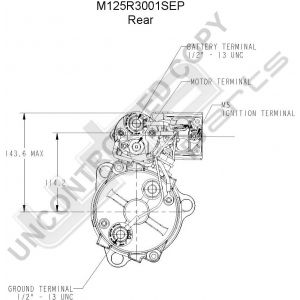 Prestolite Starter  M125 24V