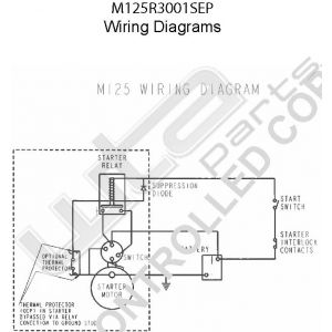 Prestolite Starter  M125 24V