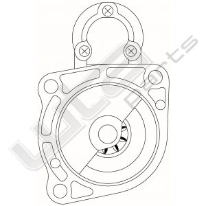 Prestolite Starter nieuw 4KW