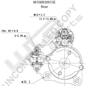 Prestolite M100 Starter  24V 6KW