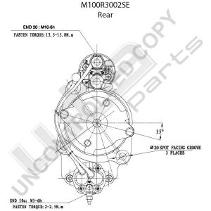 Prestolite M100 Starter  24V 6KW