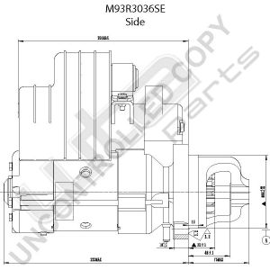 Prestolite Starter M93 24V 6KW