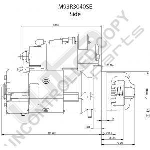 Prestolite Starter M93 24V 6KW