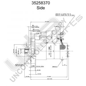 Prestolite Starter  12V 1.7KW Citroen