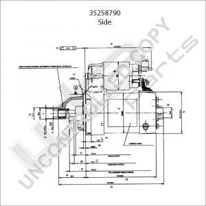 Prestolite Starter  12V 1.0KW