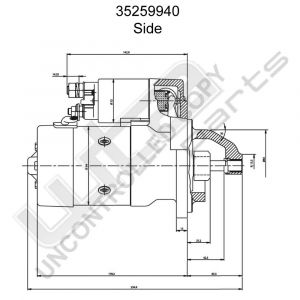 Prestolite Starter  M93R 12V 3KW