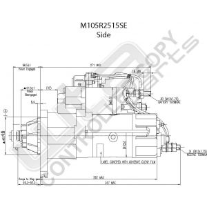 Prestolite Start  24V 7,5kW M105 Cummins