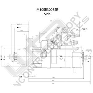 Prestolite Starter M105 24V 7,5KW