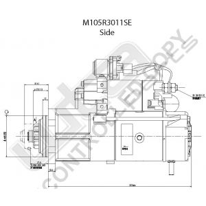 Prestolite Starter M105 24V 7,5KW