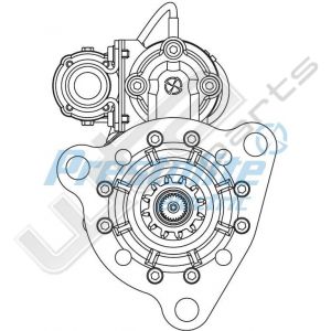 Prestolite Starter M105 24V 7,5KWVolvo Penta