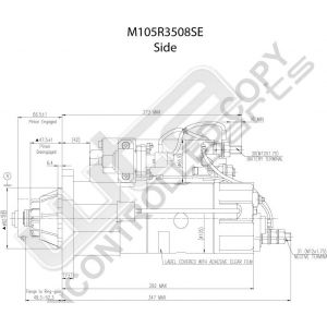 Prestolite Starter M105 24V 7,5KWCummins