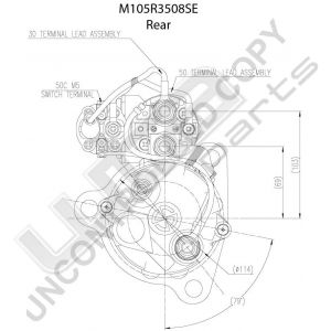 Prestolite Starter M105 24V 7,5KWCummins