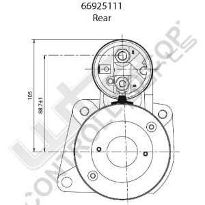 Prestolite Starter  12V 0.8KW CW