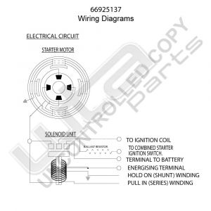 Prestolite Starter  12V 1.35KW