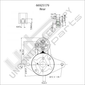 Prestolite Starter  12V 1.1KW