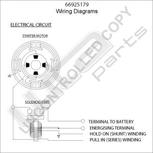 Prestolite Starter  12V 1.1KW