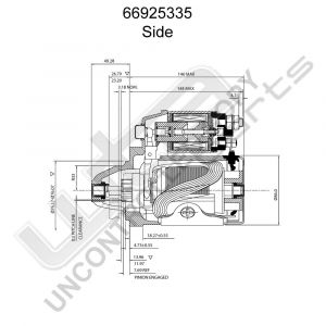 Prestolite Starter  12V 1KW