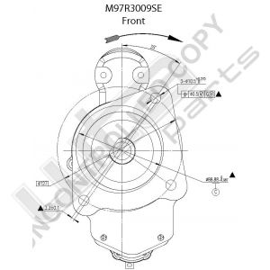 Prestolite Starter M97 24V 6KW