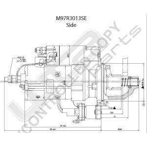 Prestolite Starter M97 24V 6KW