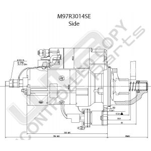 Prestolite Starter M97 24V 6KW