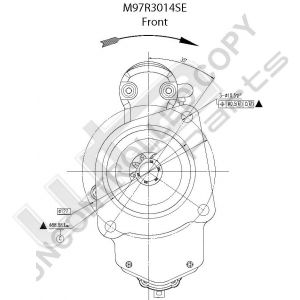 Prestolite Starter M97 24V 6KW