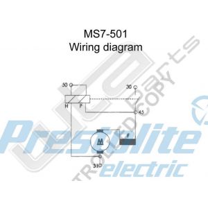 Prestolite Starter 24V 9.0KW for MTUrepl