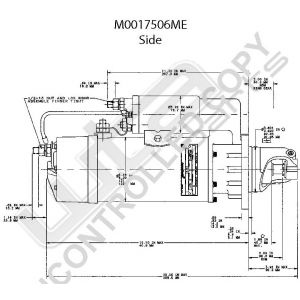 Prestolite Starter 24V 9.0KW for MTUrepl