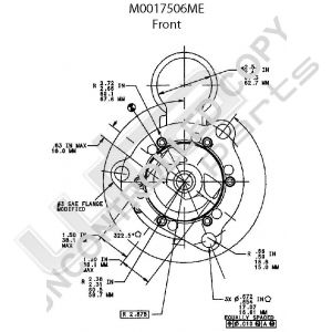 Prestolite Starter 24V 9.0KW for MTUrepl