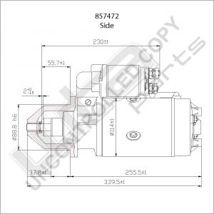 Prestolite Starter  24V 4.0KW CW