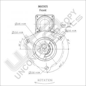 Prestolite Starter 24V 6.7KW 11T