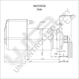 Prestolite Starter  24V 5.4KW