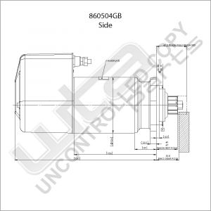 Prestolite Starter  24V 5.4KW