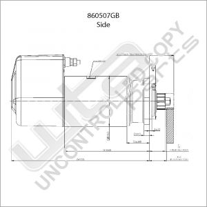 Prestolite Starter  24V 6.6KW