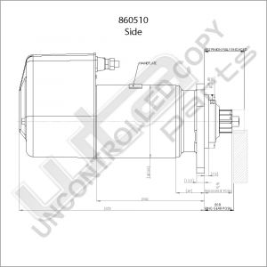 Prestolite Starter  24V 5.4KW