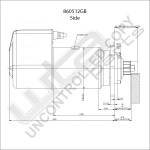 Prestolite Starter  24V 5.4KW