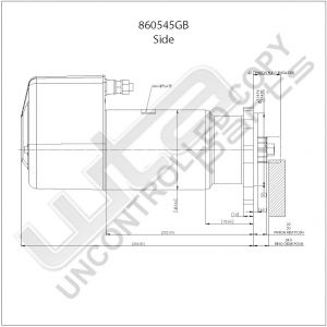 Prestolite Starter  24V 6.6KW