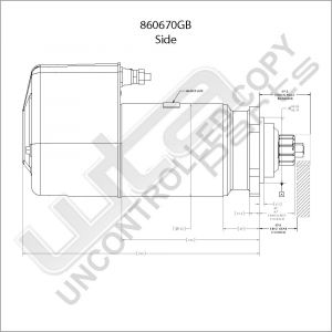 Prestolite Starter  24V 5.4KW