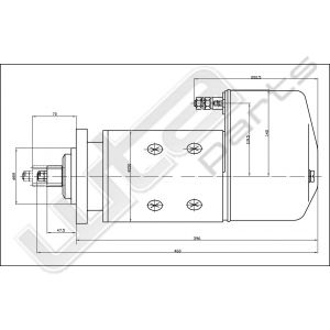 Prestolite QB  Starter 24V 9KW