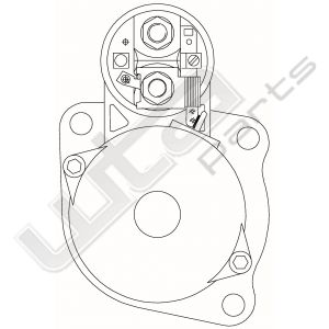 Prestolite Starter EV DEUTZ 24V 4KWrepl.> 0001231