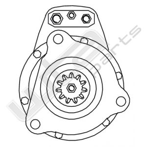 Prestolite QB  Starter 24V 9KW