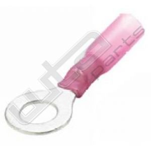Kabelschoen heat schrink rood ring 4,3mm