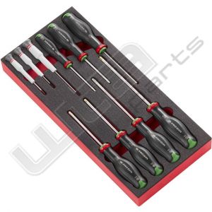 Facom module foam 10 schroevendraaiers torx en resistorx