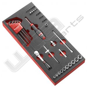 Facom module foam doppen 1/4 6-kant - inbussl