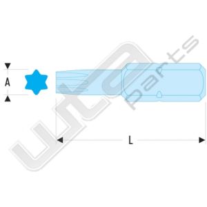 Facom nex schroefbits voor torx schroeven