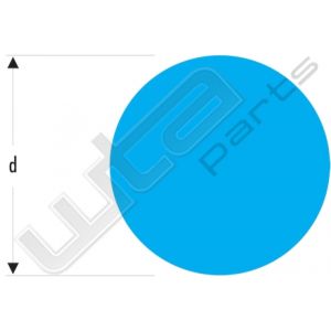 Facom sls round file 2nd cut 200mm handle