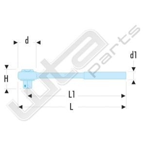 Facom sls 1/4 dust proof locking ratchet