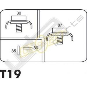 Relais HD 12V 75A