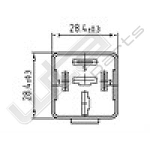 Wehrle LED-flasher 12V 30W  3 pins