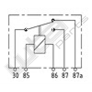 Wehrle wisselrelais 12V 20/30A